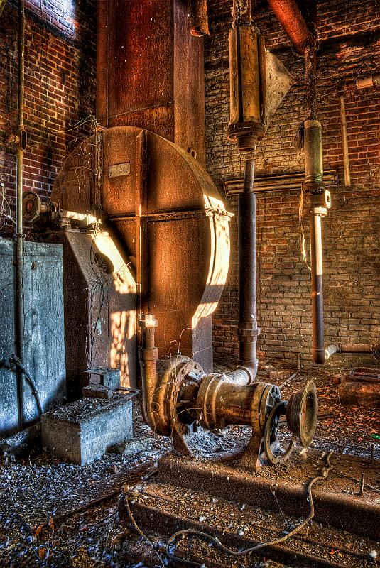 BH10_3601_2_3_4_5_6_7_tonemapped.jpg - Old Machinery in a desterted textile mill, Columbus GA